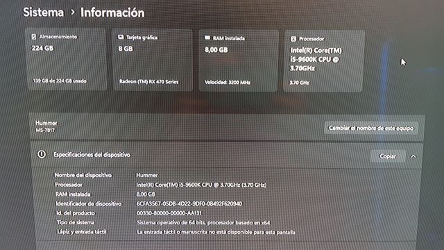 PC Gaming Corsair Spec-Alpha con TV y perifericos