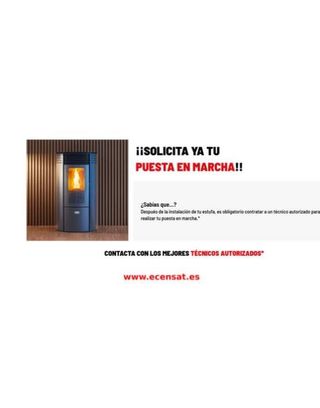 Estufa Pellets GYDA Canalizada MAD2035