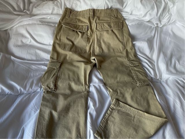 Pantalón cargo Pull&Bear beige