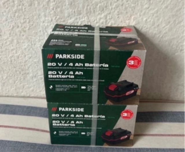 2 Baterías Parkside 4Ah