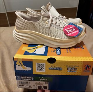 Skechers Bambas Beige/Oro Talla 38