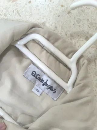 Chaquetón beige