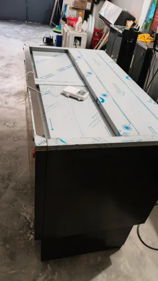 Nevera botellero acero inoxidable