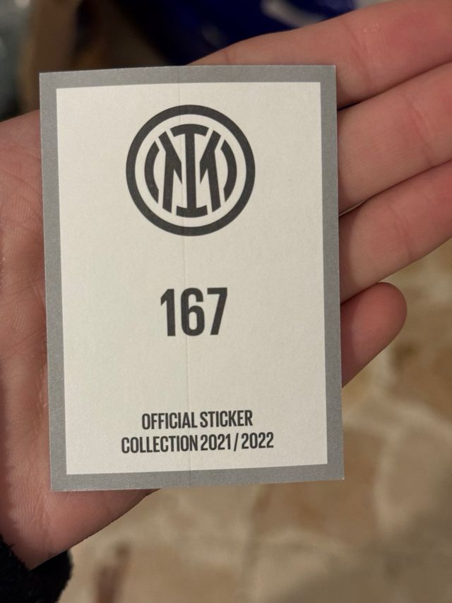 Sticker Lautaro Martínez Autografato