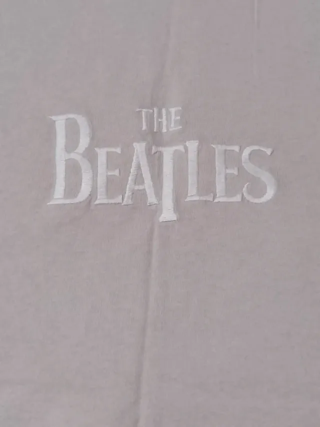 Camiseta The Beatles Pull&Bear XL Beige