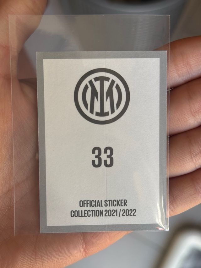 Autografo Lautaro Martinez - Figurina Inter