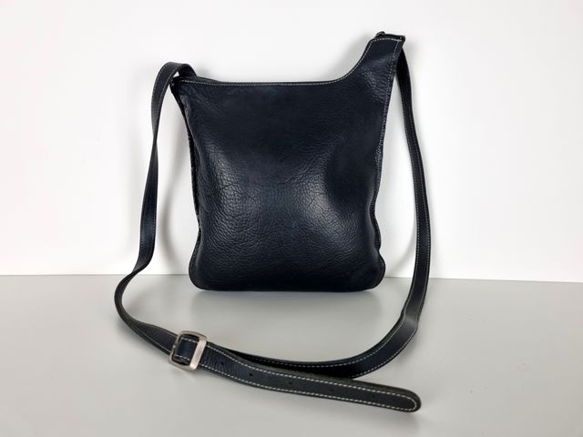 Bolso de Piel Genuina Vintage - Hecho a Mano