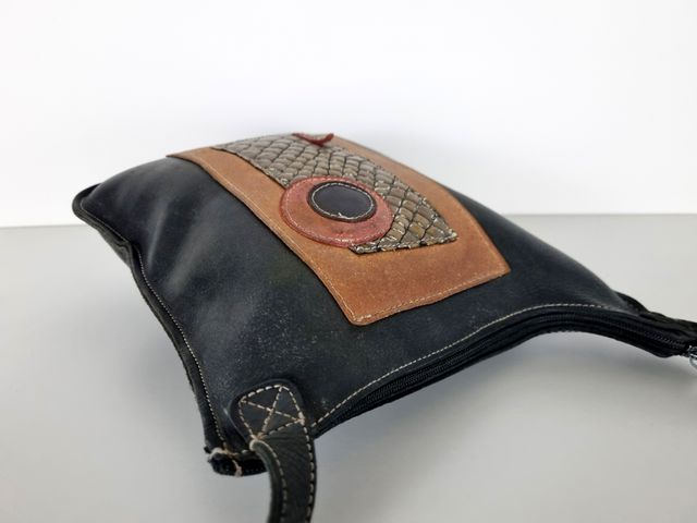 Bolso de Piel Genuina Vintage - Hecho a Mano