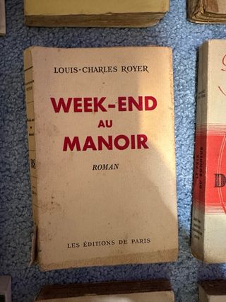 Lote 14 livros Franceses