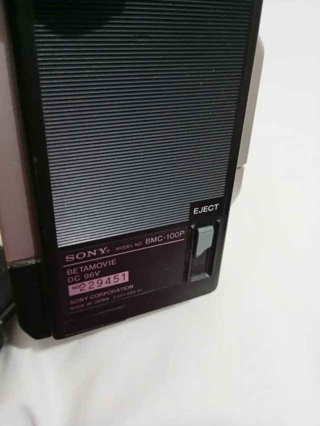 Cámara Sony Betacam SP Vintage Colección