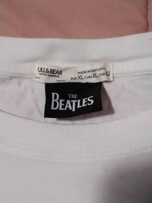 Camiseta The Beatles Logo Manzana XL Pull&Bear