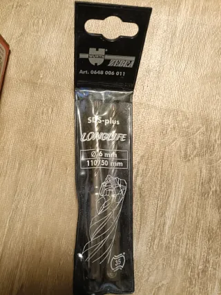 Brocas SDS plus Würth ZEBRA de 10 y de 6
