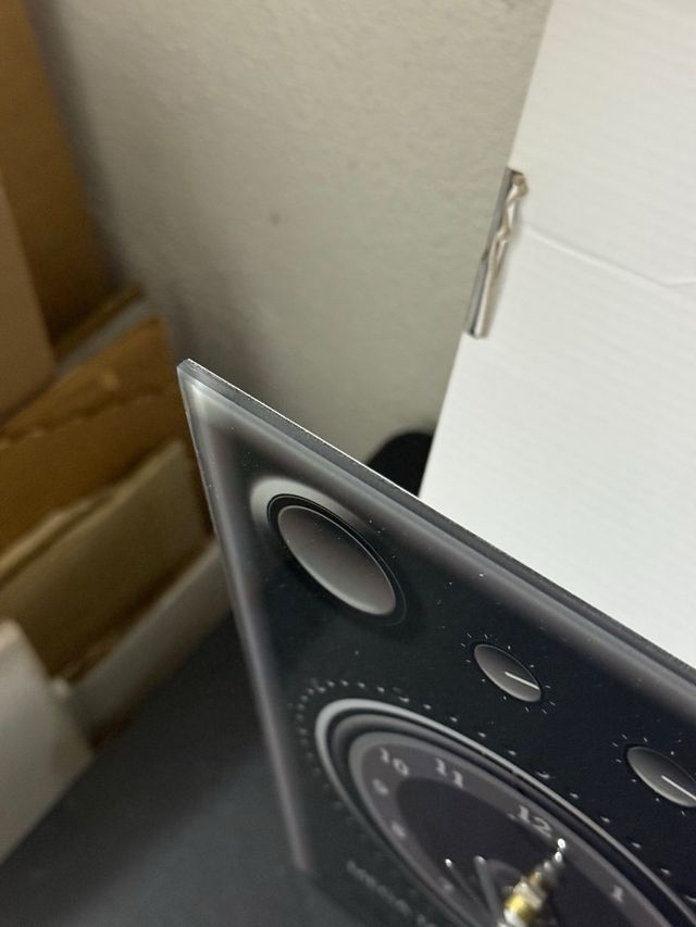 Orologio da parete doppio stile boombox