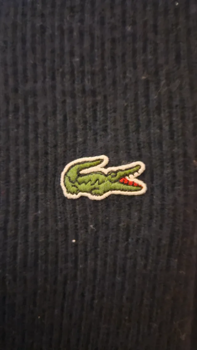 Jersey Lacoste Lana Azul Marino