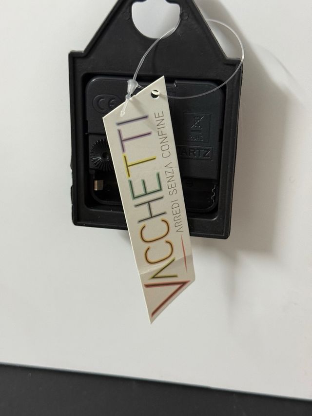 Orologio stile stereo in vetro