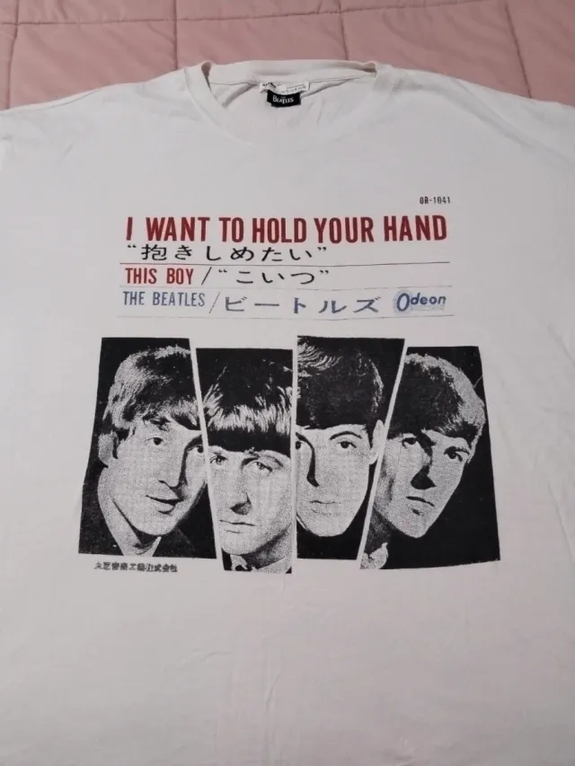 Camiseta The Beatles I Want To Hold Your Hand XL