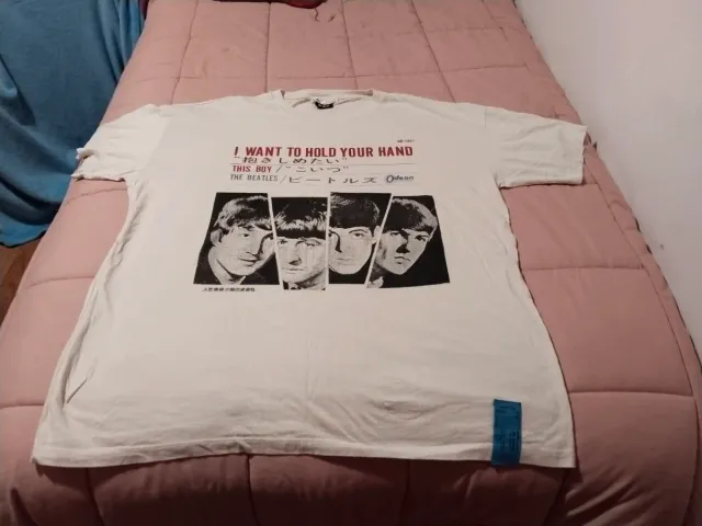 Camiseta The Beatles I Want To Hold Your Hand XL