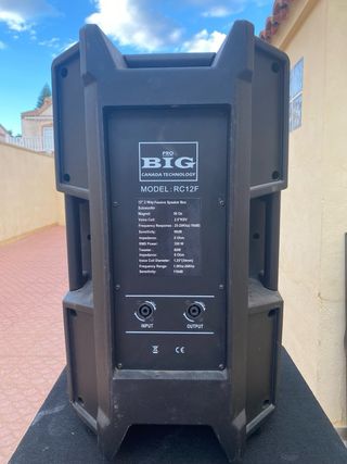 dos Altavoces BIG Negros ,