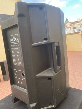 dos Altavoces BIG Negros ,