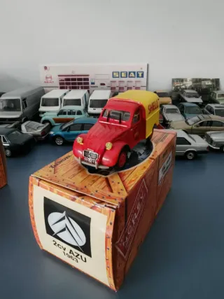 Citroën 2 CV AZU 1/43 Norev Shell