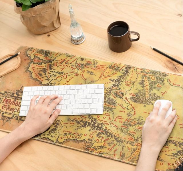 Tappetino XXL Il Signore degli Anelli Mappa 80x35