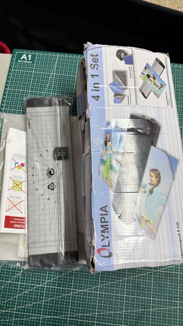 Set Laminazione A4 4 in 1 Olympia A 230