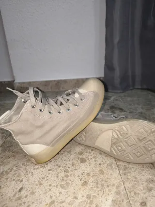 Zapatos Converse Beige
