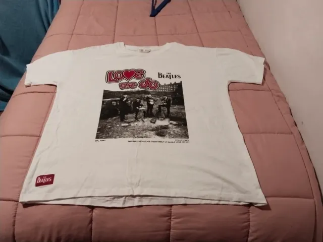 Camiseta The Beatles Love Me Do XL