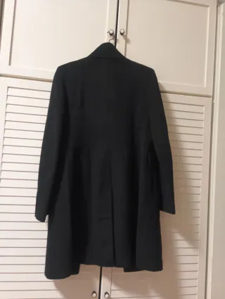Cappotto Max Mara Studio Nero e Marrone