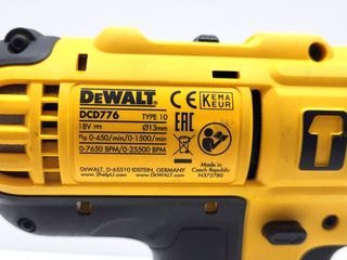 taladro a bateria dewalt dcd776