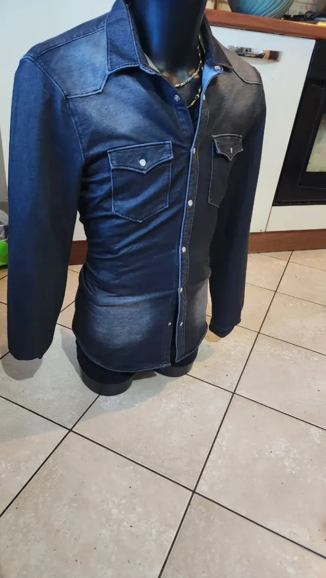 Camicia uomo Gaudi felpata taglia XL