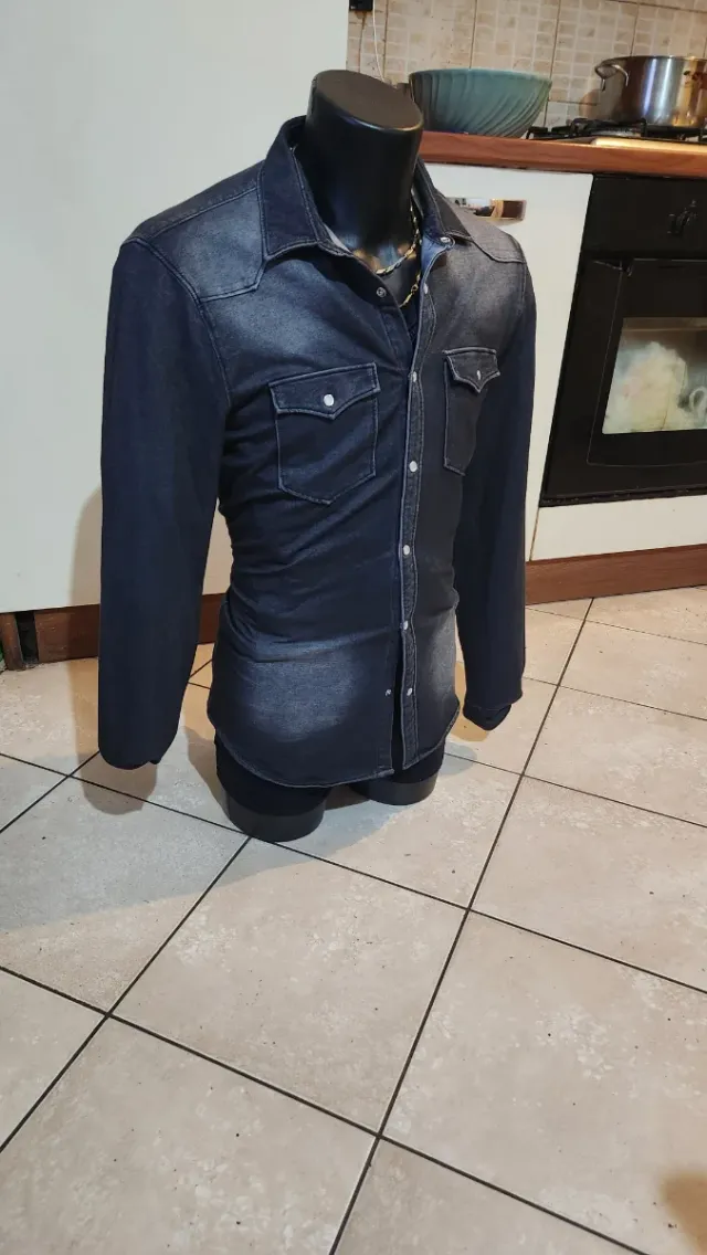 Camicia uomo Gaudi felpata taglia XL