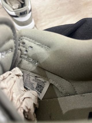 Nike Dunk verde y Blanco