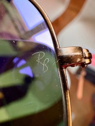 Gafas Ray-Ban Aviador Rosas y Doradas ORIGINALES