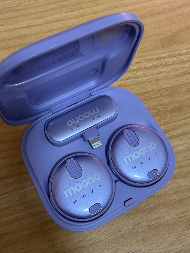 Microfono Maono Wireless Lavanda