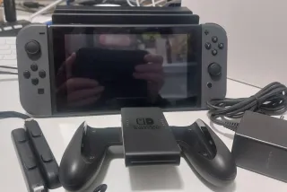 Nintendo Switch Gris Como Nueva