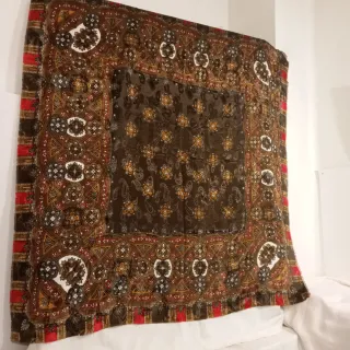 PAÑUELO SIMIL SEDA  ESTAMPADO INDUMENTARIA