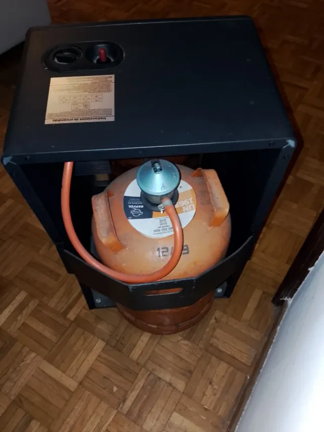 Estufa de gas butano