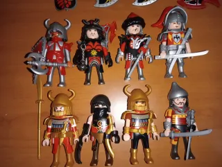 Playmobil-Guerreros Asiáticos Dragón.