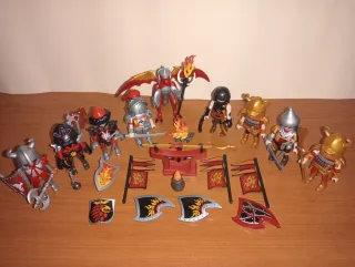 Playmobil-Guerreros Asiáticos Dragón.