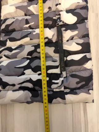 Chaleco camuflaje gris XL