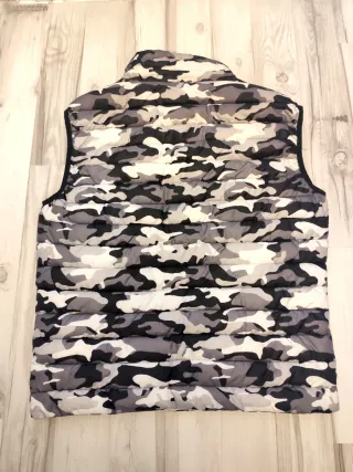 Chaleco camuflaje gris XL