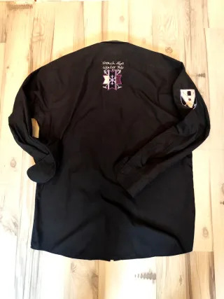 Camisa La Martina Negra Talla L