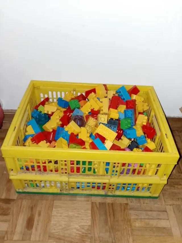 Lote Piezas Bloques Construcción Colores