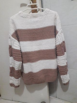 Jersey de rayas trenzado