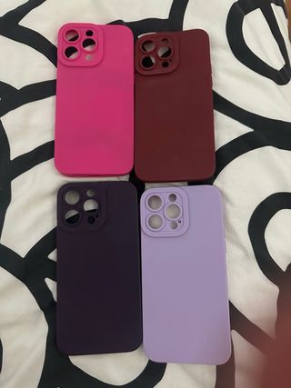 Fundas iPhone 14 Pro Max (4 unidades)
