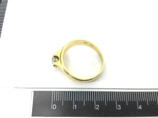 anillo oro 18k con piedra