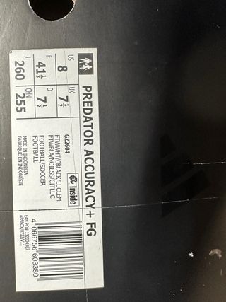 Scarpe Adidas Predator Accuracy + FG