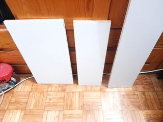 Tablas de madera blanca Leroy Merlín