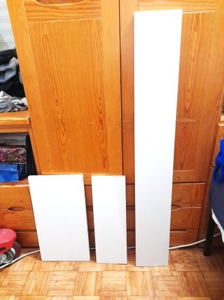 Tablas de madera blanca Leroy Merlín